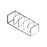 Datum Filing Systems Shelving Straight Tier Vu-Stak 36x12-5/32x2-1/2" Stl W/ 5Pckt Ea