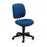 Hon Company Chair Task ComforTask 28-1/5x23x38-1/5" Plastic Navy Ea