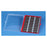 Deroyal Industries  Counter Needle Foam Strip 15/30 Count Standard Red Sterile 100/Ca