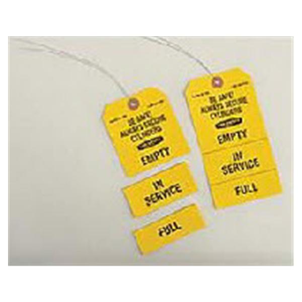 Grainger Status Tag Gas Cylinder 100/Pk