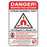 DANGER Wall Signs