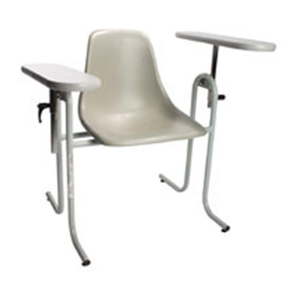 Dukal oration Chair Blood Draw Steel 300lb Capacity Padded Back/Seat Ea