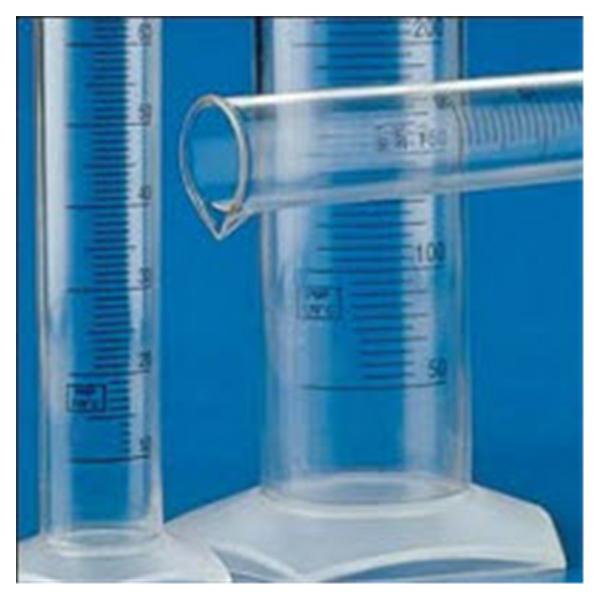 Globe Scientific  Lab Cylinder PMP Clear 25mL Ea
