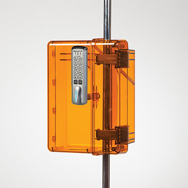 Health Care Logistics Lock-To-Pole IV Lock Box - Lock-To-Pole IV Box w ...