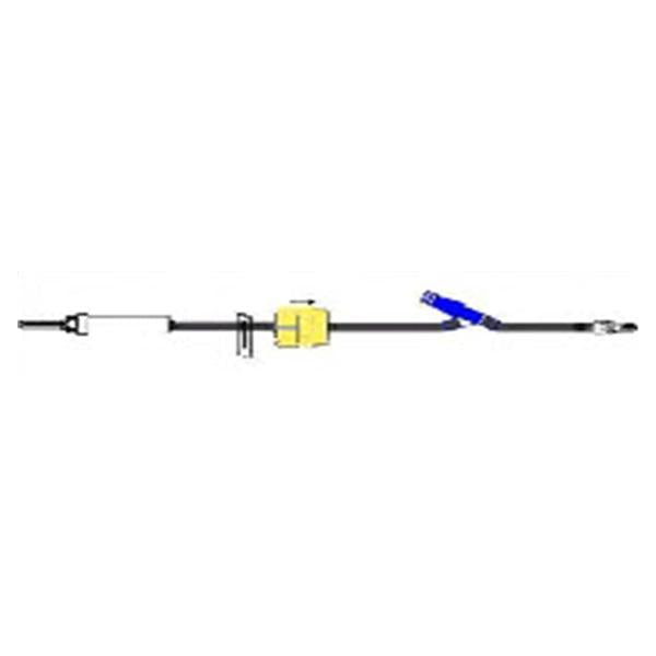 Icu Medical IV Administration Set Needleless Y-Type 78" 20 Drops/mL 25/Ca