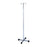 Blickman Health Stand IV 52-91" Stainless Steel Ea