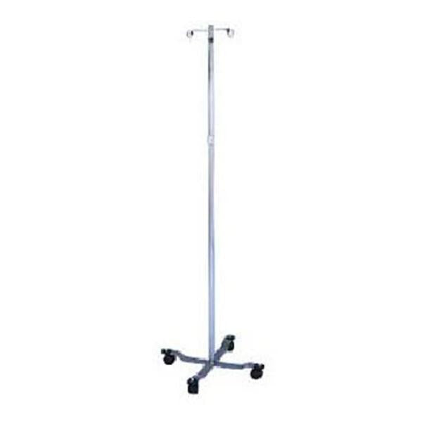 Blickman Health Stand IV 52-91" Stainless Steel Ea