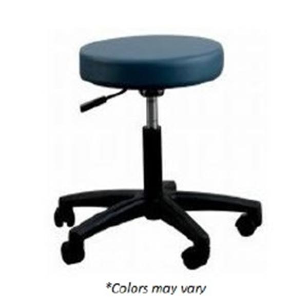 Oakworks Stool Exam Basic Coal 5 Leg/Casters Backless Ea