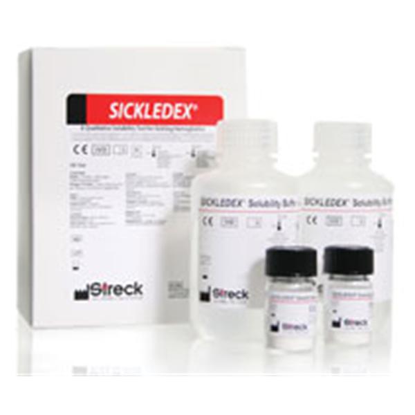 Streck Labs Sickledex Hemoglobin Sickle-Type Test 50 Count Kit Ea