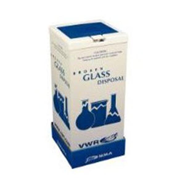 Bel-Art Products Box Floor Disposal Fisherbrand Standard Crdbrd/PP White/Blue 6/Pk