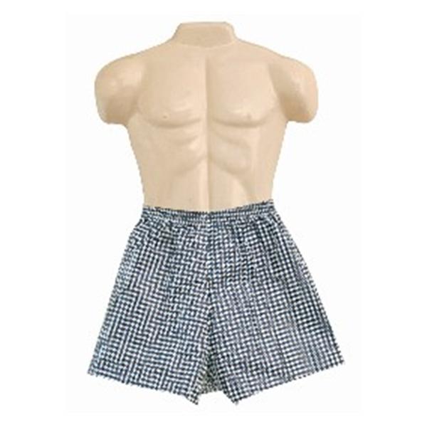 Fabrication Enterprises Shorts Boxers Dipsters Spunbonded Polyethylene Medium 12/Pk