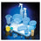 Deroyal Industries  Basin Emesis 700mL Plastic Blue 25/Ca