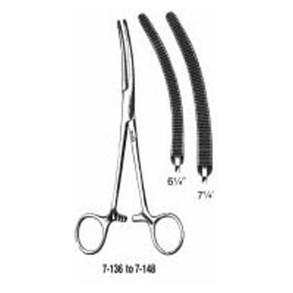 Miltex-Integra Miltex Forcep Hemostatic Rochester-Pean 8" Horizontal Serrated Crv SS Ea