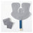 DJO Pad Cold Therapy IceMan Foam White Size Small 10.85x11.34" Ea