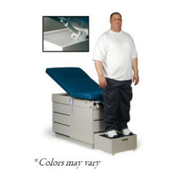 Hausmann Industries Table Exam Pelvic Tilt 54-72x30x33" Burgundy 600lb Capacity Ea