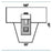 O & M Halyard Drape Cystoscopy Fenestrated 100x30x87" T-Style 20/Ca