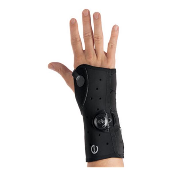 DJO Brace Exos Adult Wrist Black Size Small Left Ea