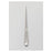 BR Surgical Curette Bone Bruns 9" #000 Oval Cup Tip Angled Stainless Steel Ea