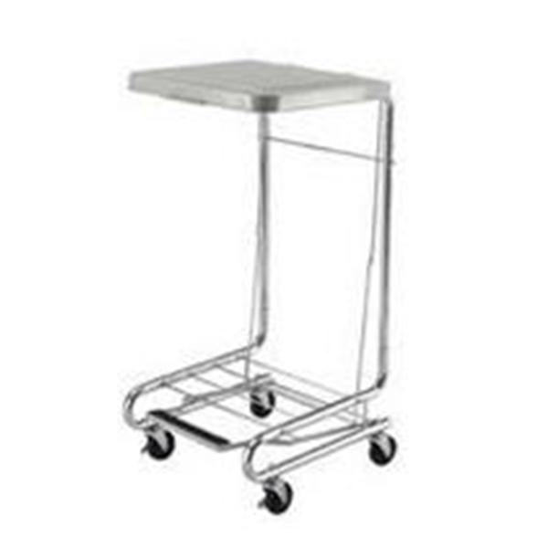 Lakeside Mfg  Hamper Linen Chrome Square Silver Ea