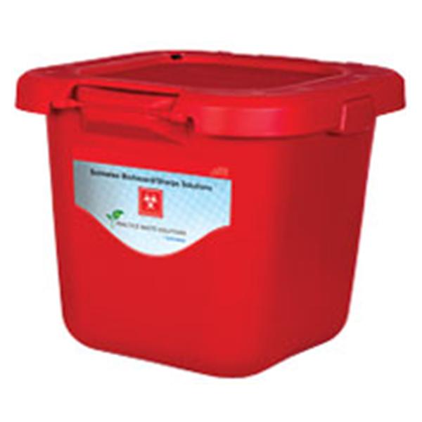 Solmetex Container Biohazard 20gal Orange Ea