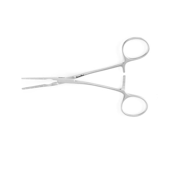 BR Surgical Clamp Cooley 5-1/2" Angled Stainless Steel Ea