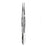 Fine Surgical Inst Forcep Plain Splinter 4-1/2" Fine Points Stainless Steel Ea