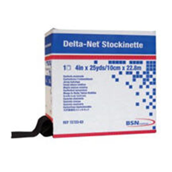 BSN Medical Stockinette Orthopedic Delta-Net Synth 3"x25yd Blk LF NS 2Rl/Ca