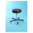 Blickman Health Stool Exam Black 5 Casters Backrest Ea