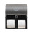 Georgia Pacific Dispenser Tissue Compact Quad Stainless Finish Ea
