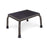 Hausmann Industries Footstool Black/Gray Rubber Feet Ea