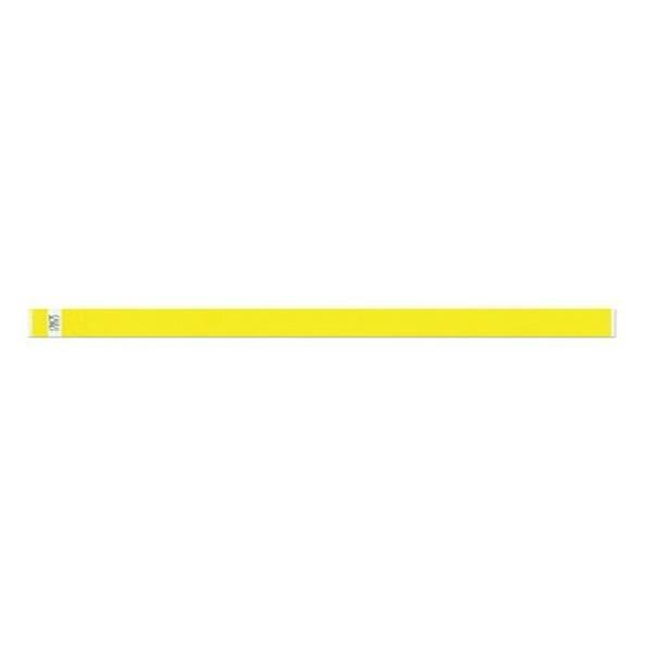 Precision Dynamics Wristband Identification DuPont Tyvek Yellow 500/Pk