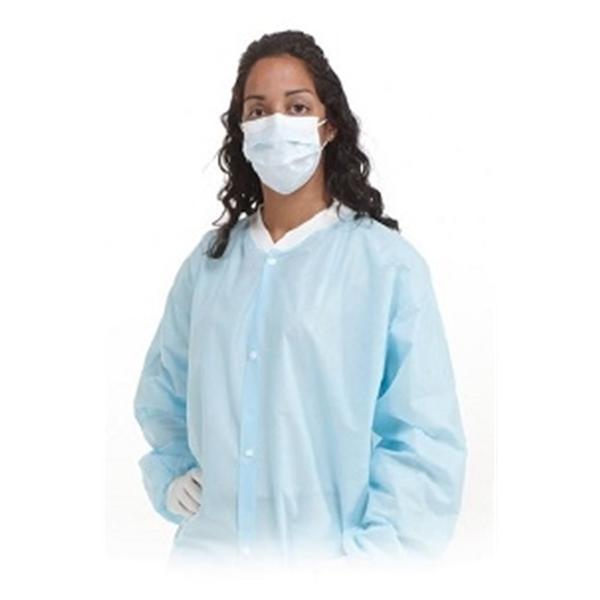 AMD Ritmed Lab Coat 3X Large Sky Blue 50/Ca