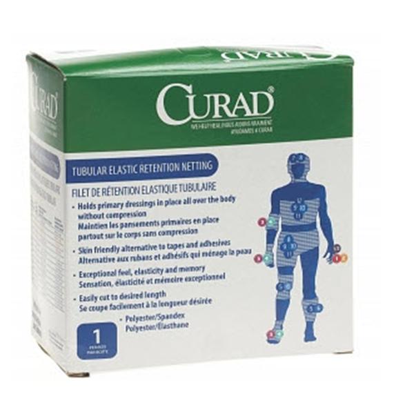 Medline Industries  Bandage Curad 11"x25yd Tubular Nt/Elstc/Spndx/Poly 4 Wht LF NS Ea