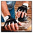 Impacto Gloves Anti-Vibration Air Impacto Lthr/Nyl Lg 9 Blk Hlf Fngr 1/Pr