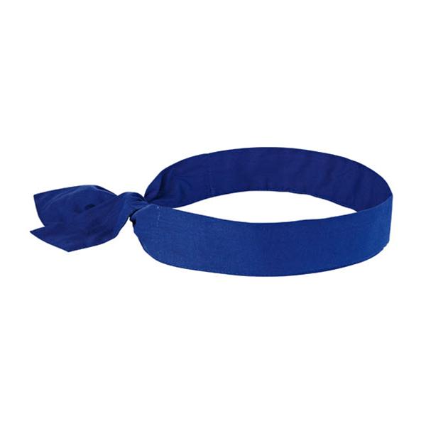Ergodyne oration Bandana Tie Chill-its 6700 Polymer Solid Blue Universal 24/Ca