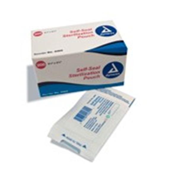 Dynarex oration Pouch Sterilization Dynarex 2.25 in x 2.75 in BluTnt LF 5000/Ca