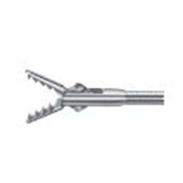 BR Surgical Grasper Alligator 5Fr 1.7mm Stainless Steel 60cm Ea