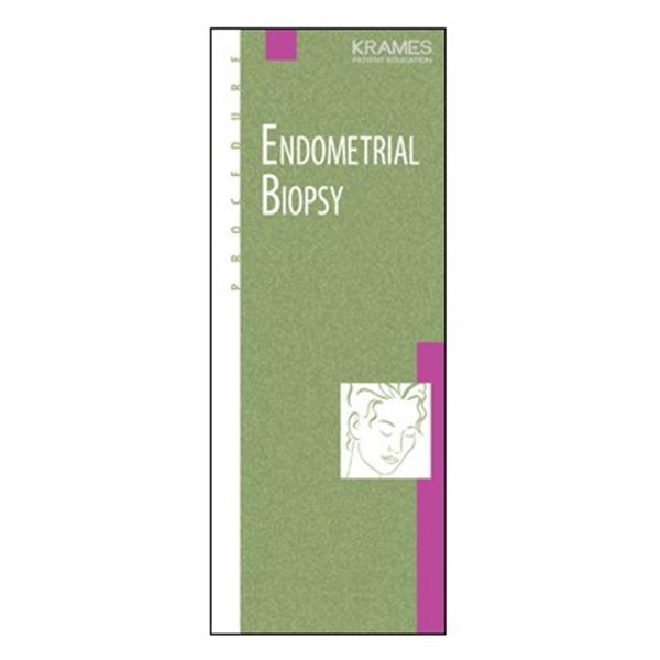 Krames Communications Brochure Educational Endometrial Biopsy 50/Pk