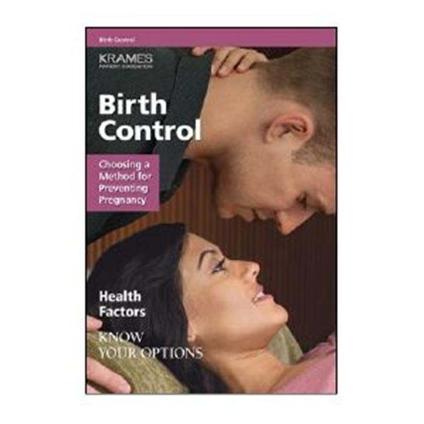 Krames Communications Booklet Educational Birth Control Ea