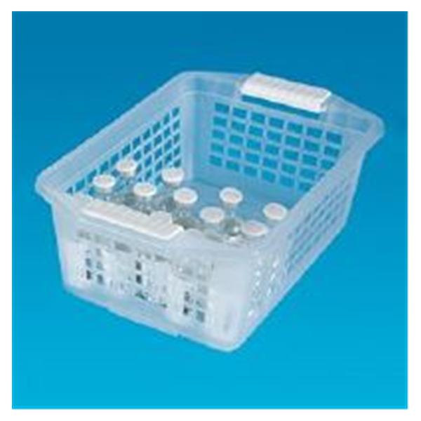 Health Care Logistics Basket Strg Flip And Stack Plstc Flp Hndl/Nstbl Sm-Clr Rctngl Ea