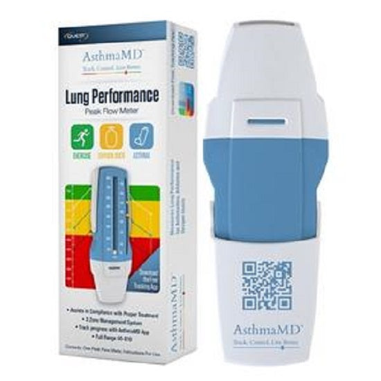 Quest AsthmaMD Lung Performance Peak Flow Meter — Grayline Medical