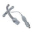 Smiths Medical Bivona FlexTend TTS Plus Tracheostomy Tube, V Neck Flange, Pediatric