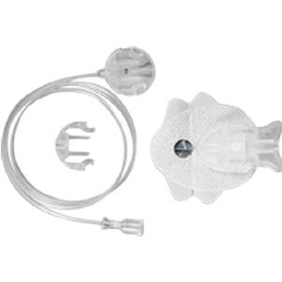 Animas Comfort Short Infusion Set with 10 to 45° Insertion Angle and Luer Lock Connection