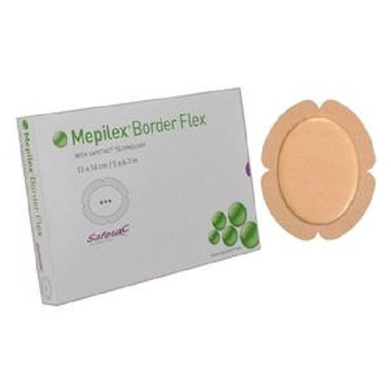 Molnlycke Mepilex Border Flex Foam Dressing- 5 Molnlycke Mepilex Border Flex Foam Dressing- 5