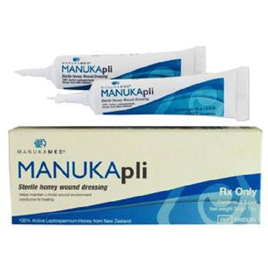 ManukaMed MANUKApli Sterile Honey Wound Dressing - 1/2 oz Tube