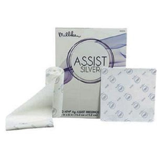 silver medical dressing Milliken Assist Silver Absorbent Dressing