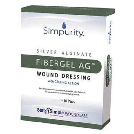 Safe n' Simple Simpurity Fibergel AG Wound Dressing