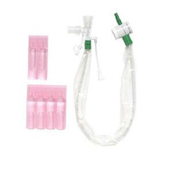 Kimberly Clark Prof KIMVENT Closed Suction System 14Fr Double Swivel Elbow, 56cm (ET Length)