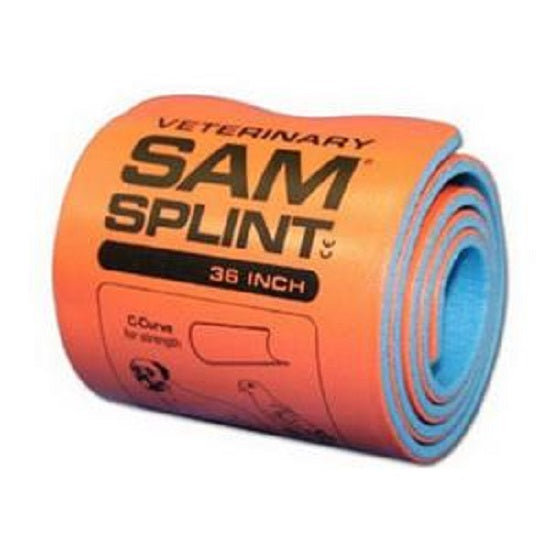 Bound Tree Medical LLC Sam Splint Universal Orange/Blue — Grayline