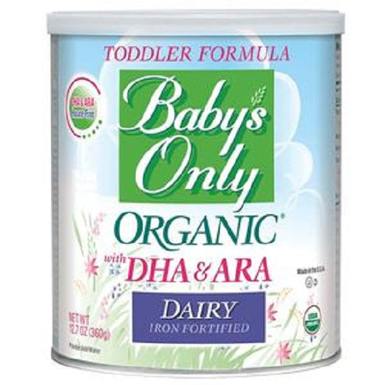 Natures One Baby's Only Organic Dairy Toddler Formula with DHA and ARA ...